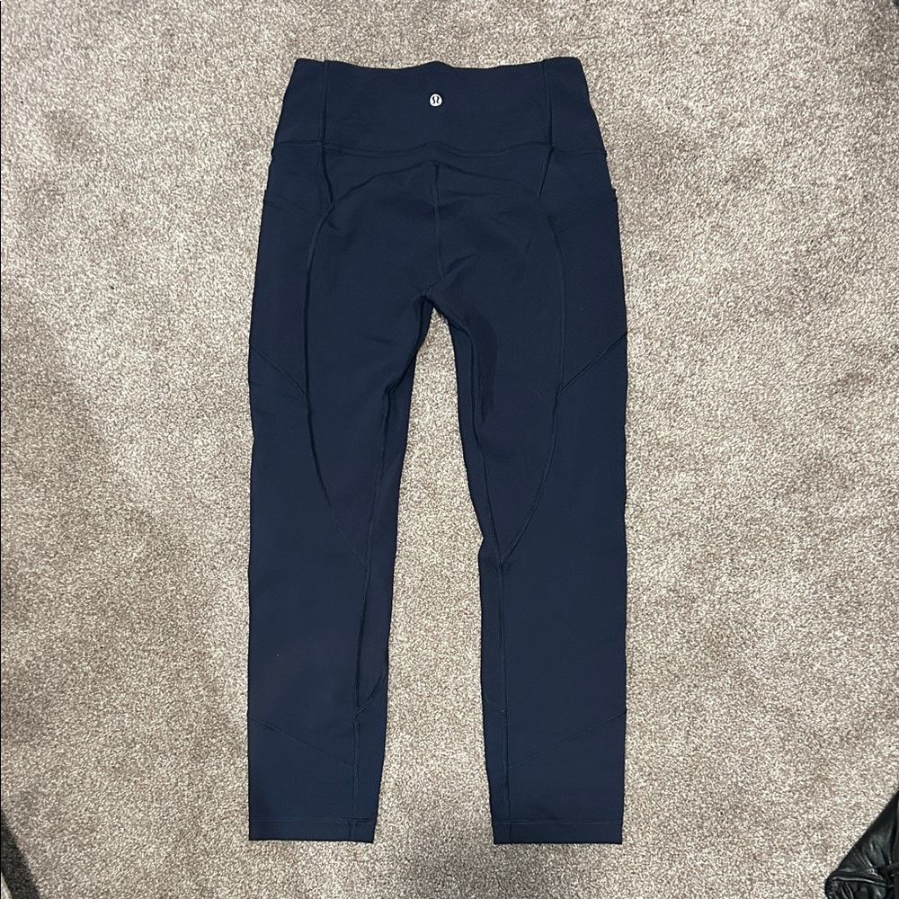 Lululemon Navy High-Rise Leggings